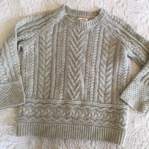 Sundance XS sweater grey with silver threads new